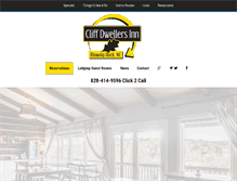 Tablet Screenshot of cliffdwellers.com